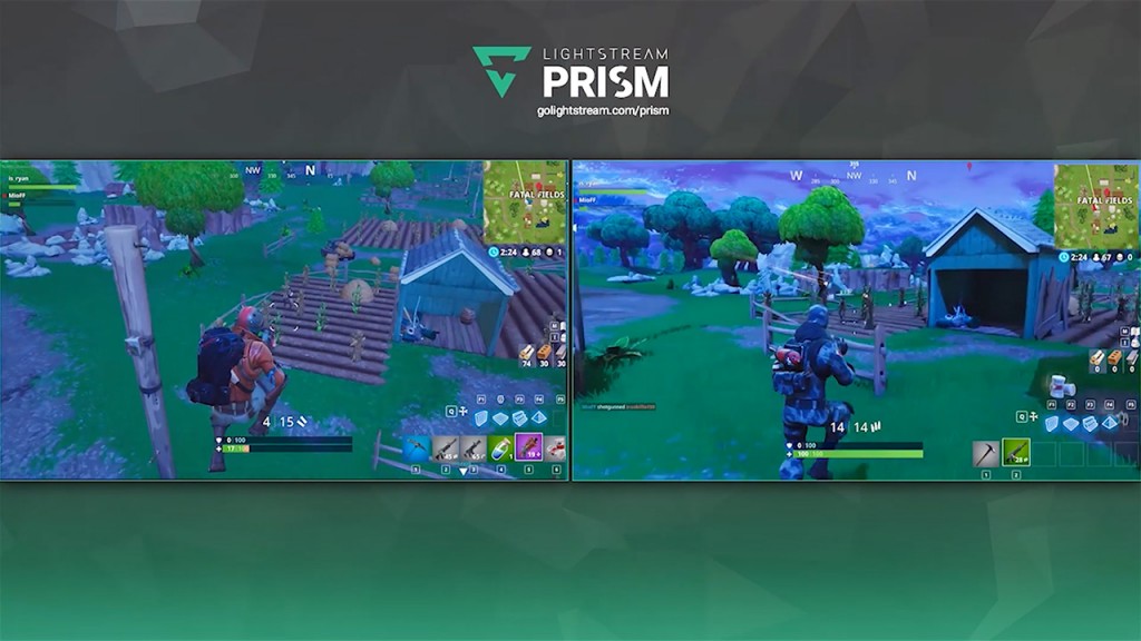 Stream multiple viewpoints of your Fortnite matches